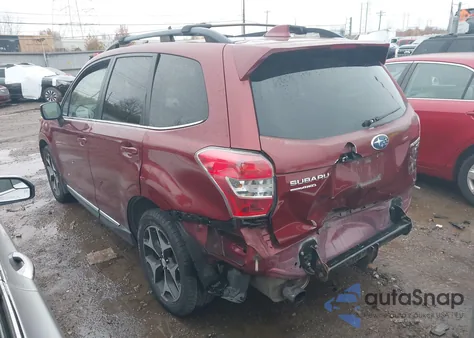 2016 Subaru Forester 2.0Xt Touring z USA, uszkodzony, nr VIN JF2SJGXC3GH404079